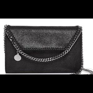 NWOT Stella McCartney Black Falabella Mini Crosssbody